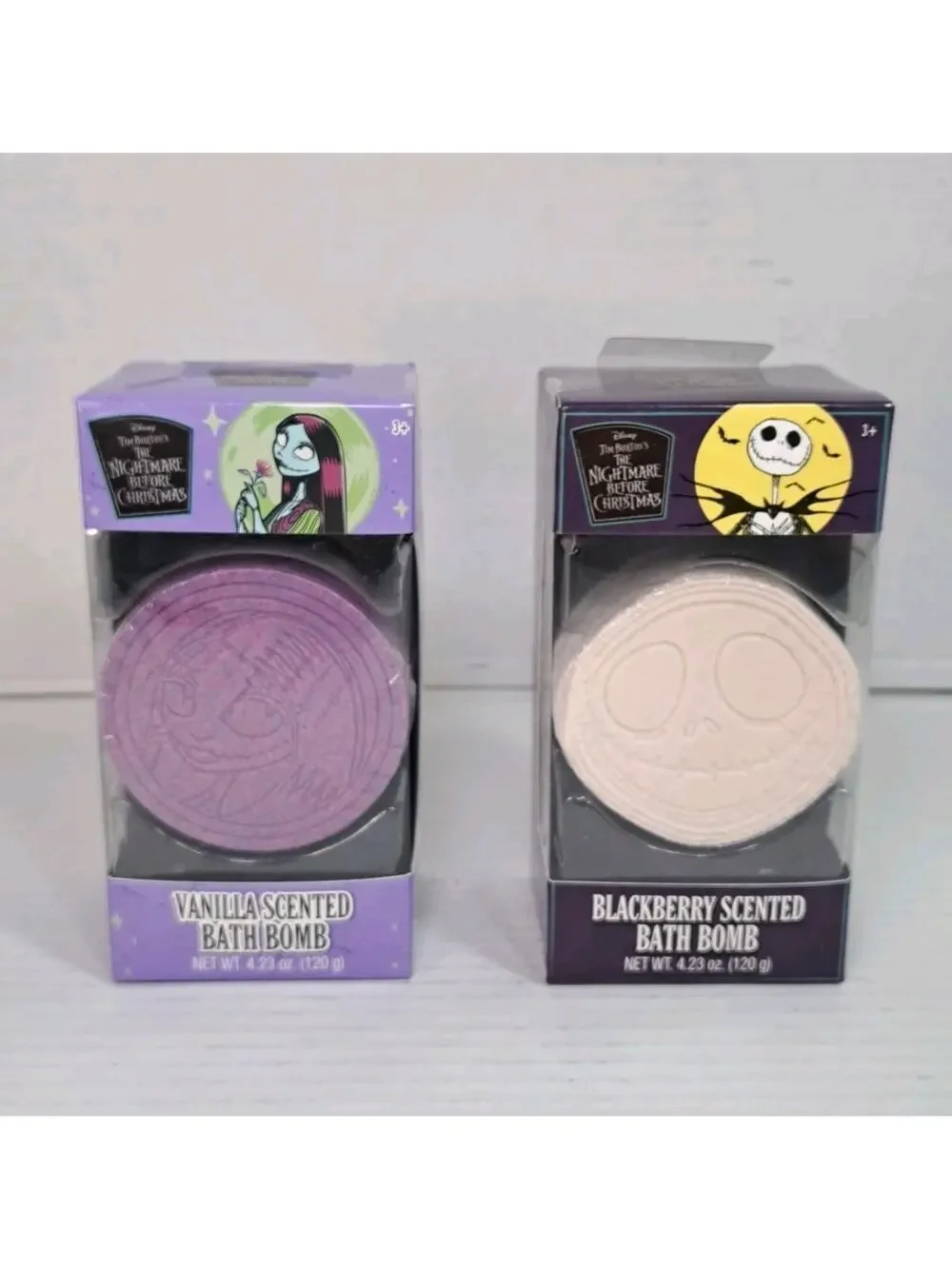 Disney Nightmare Before Christmas Bath Bombs Jack Skellington Sally Set Scented